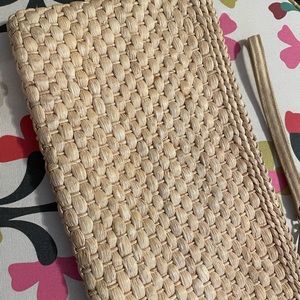 Vintage Woven clutch